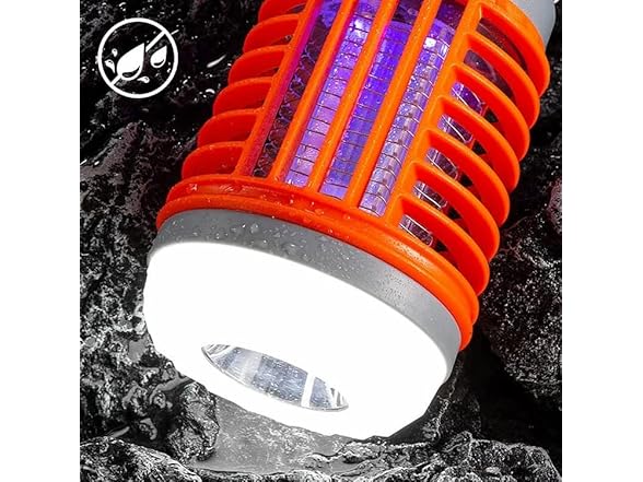 Mozz Guard Solar Mosquito Lamp, Orange