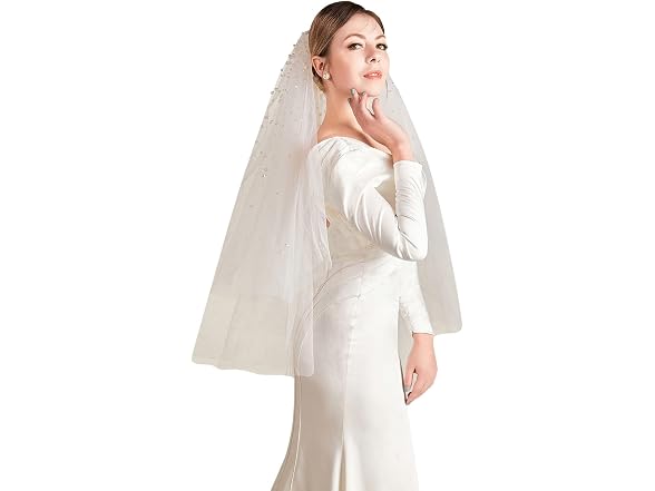 Vepycly Women (2T) Wedding Veil Party Deco Brides