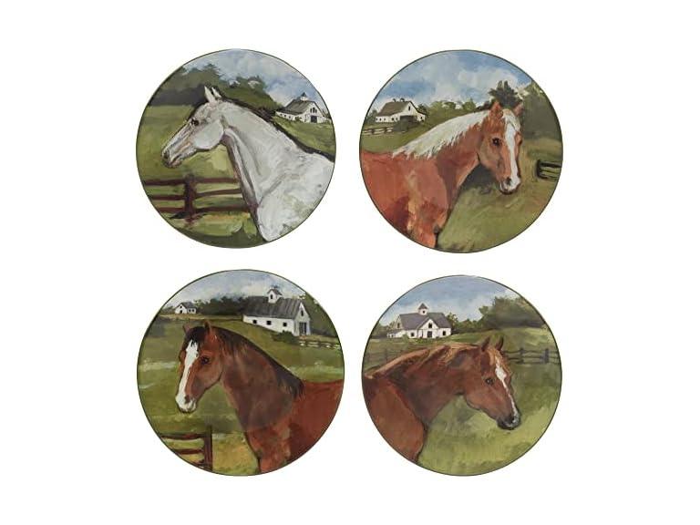 Certified International York Stables 8.5" Salad/Dessert Plates
