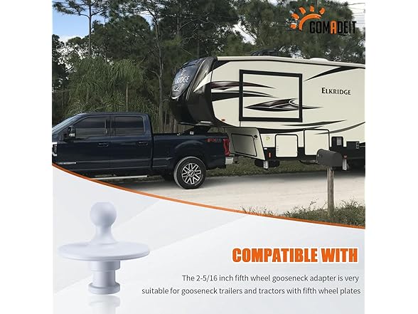 Gooseneck Adapter Hitch 2085295 Kingpin