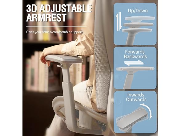 ELABEST T96 Mesh Ergonomic Office Chairs