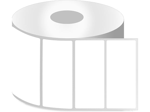 Direct Thermal Labels, 2.5" x 1", 1" Core, 13800 Labels, 10 Rolls