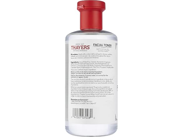 Thayers Unscented Witch Hazel Toner 12oz 3 Pack