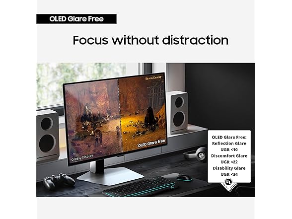 Samsung 27" QHD OLED Monitor | LS27DG602SNXZA