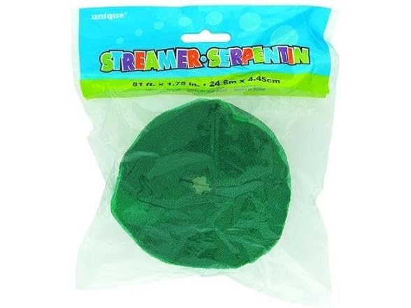  Unique Green Tissue Streamer - Gallery 4