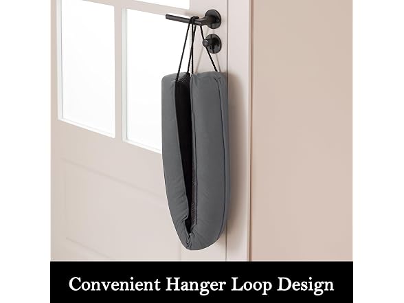 Sunolga Door Draft Stopper, Removable Wshbl