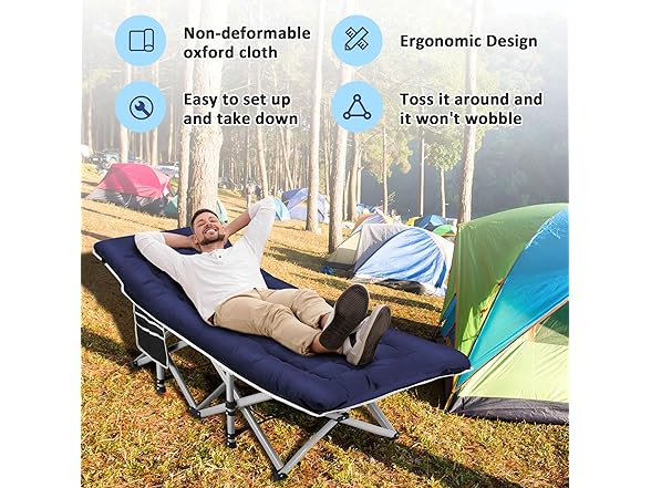 HABUTWAY Camping Cots for Adults