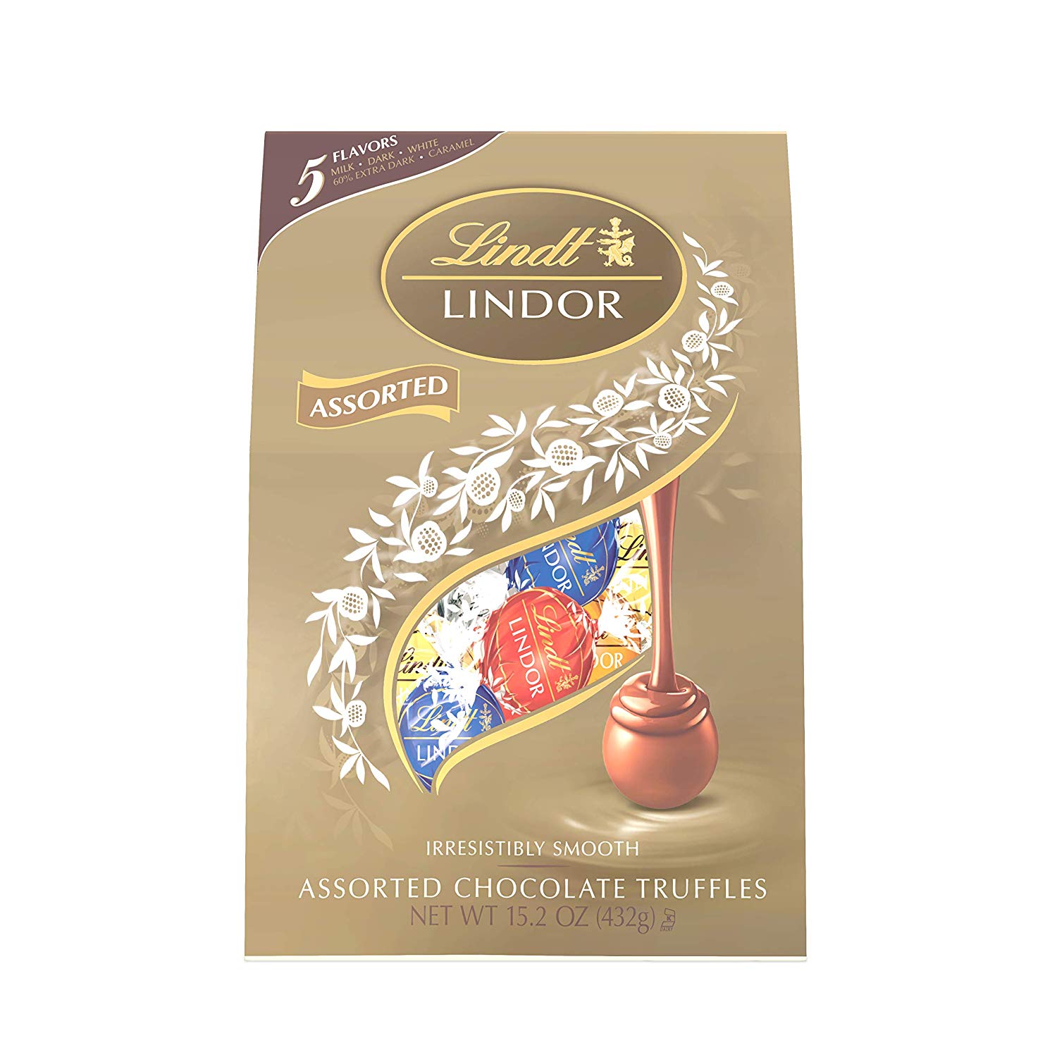 Lindt LINDOR Assorted Truffles Bag 15oz - Gallery 5