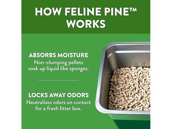 Feline Pine Platinum Non-Clumping Cat Litter