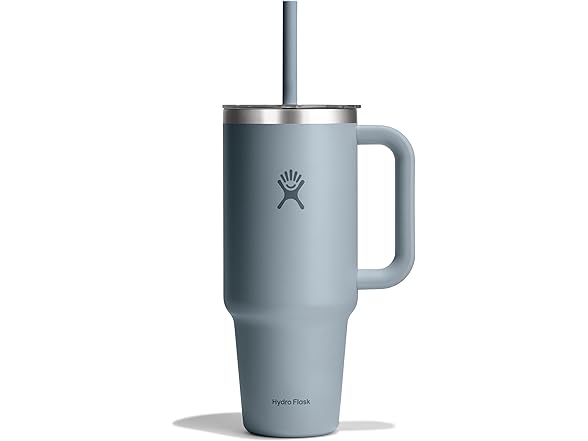 Hydro Flask 40oz Clear Lid Travel Tumbler - Shale Gray