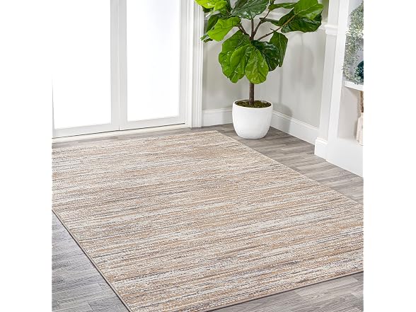 JONATHAN Y Loom Strie Rug 8x10 B/Gray