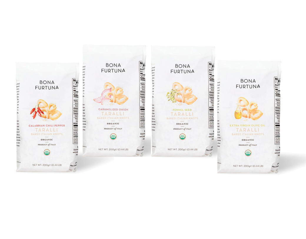 (4pk) Bona Furtuna Taralli Baked Organic Knots - Gallery 12