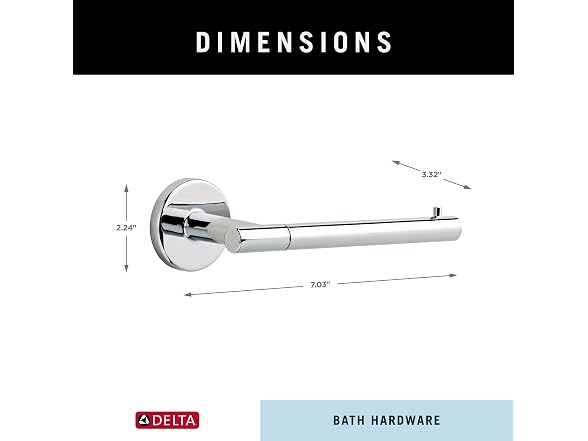 Delta 75950 Delta Toilet Paper Holder Chrome