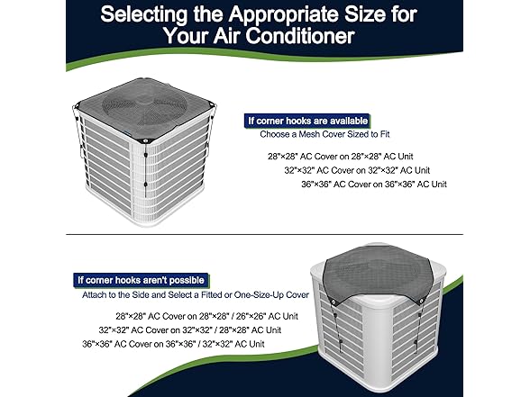 PARTSHOME Air Conditioner Covers for Outside