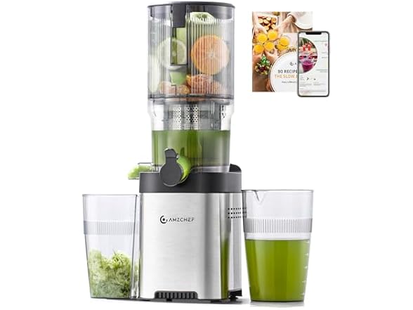 AMZCHEF Cold Press Juicer