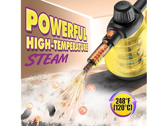 STMWORLD Deep Cleaning Steam Cleaner