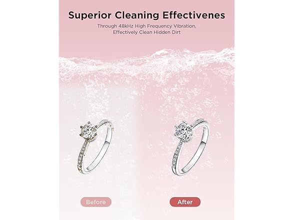 OSLTWI Ultrasonic Jewelry Cleaner