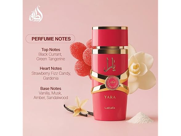 Lattafa Yara Candy Eau de Parfum, 100-mL