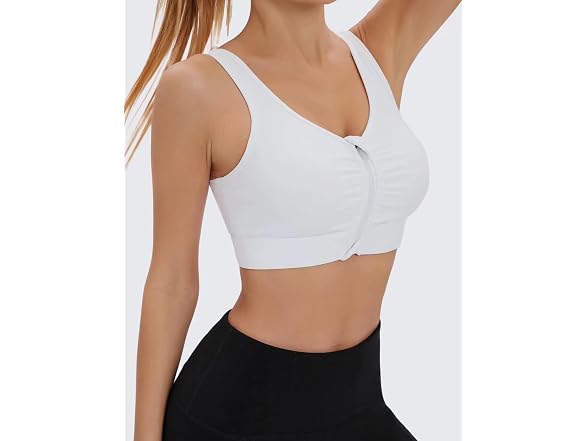 Yogapro Women (L) Zip Front Closure Surgical Bra