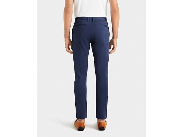 Rhone Men's Slim Commuter Pants, Navy