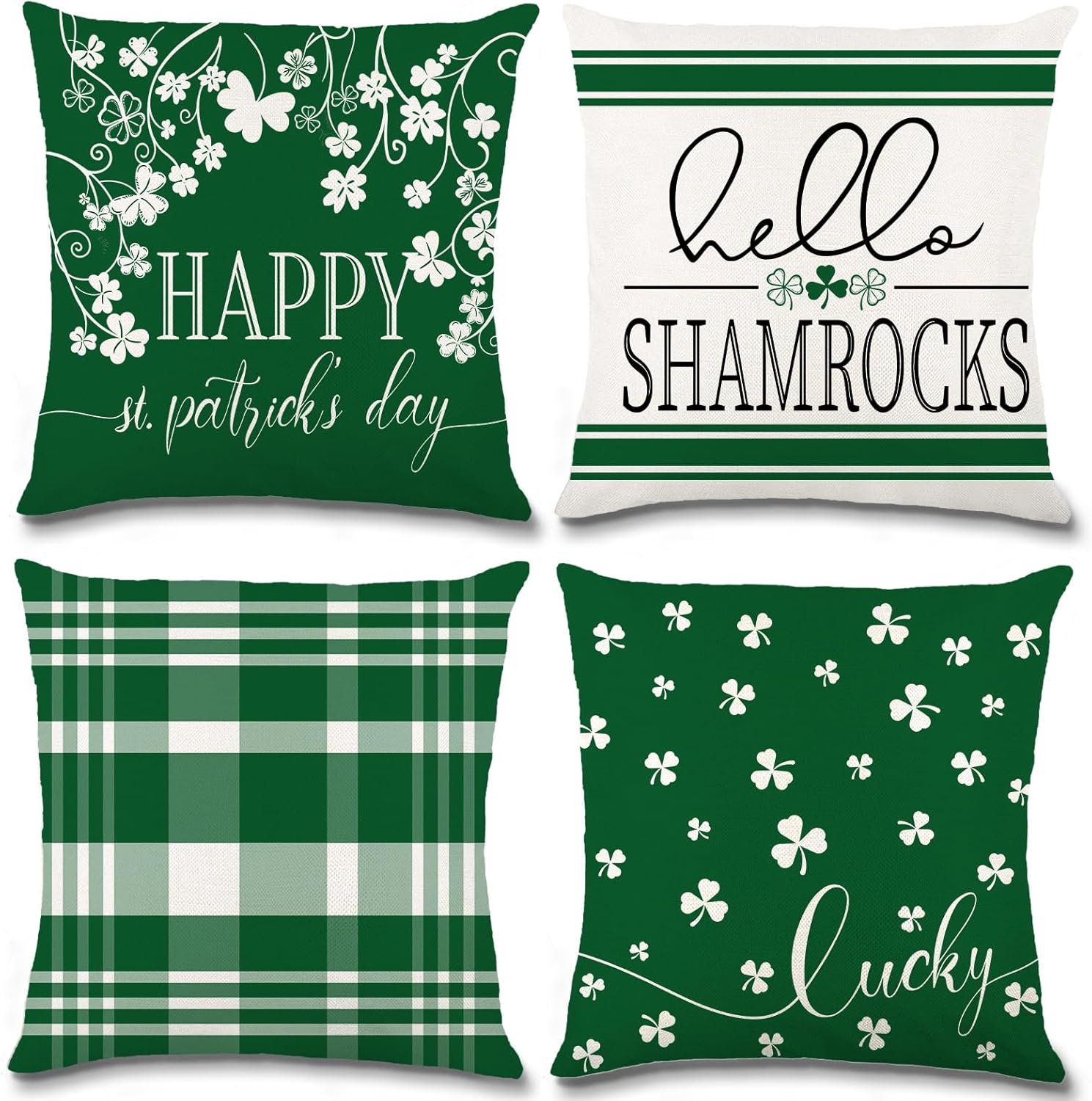 16 Piece Set Patrick Day Pillow Covers  - Gallery 4