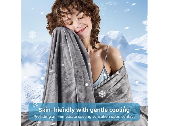 inhand Cooling Blanket Gray