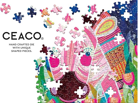 Sensory Textures Colorful Zebra Puzzle