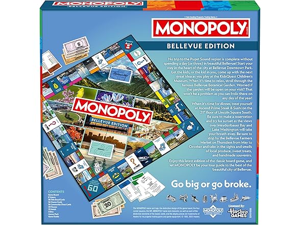 Monopoly Board Game – Bellevue, WA