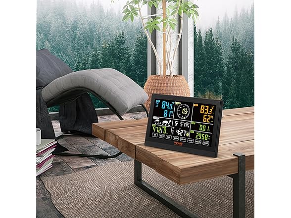 VEVOR 7-in-1 Wi-Fi Weather Station