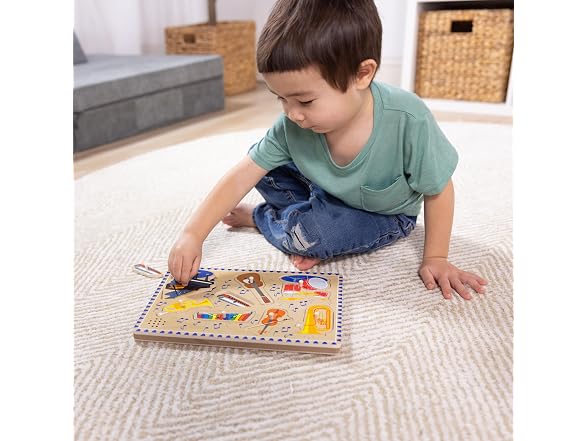 Melissa & Doug Musical Instruments Sound Puzzle