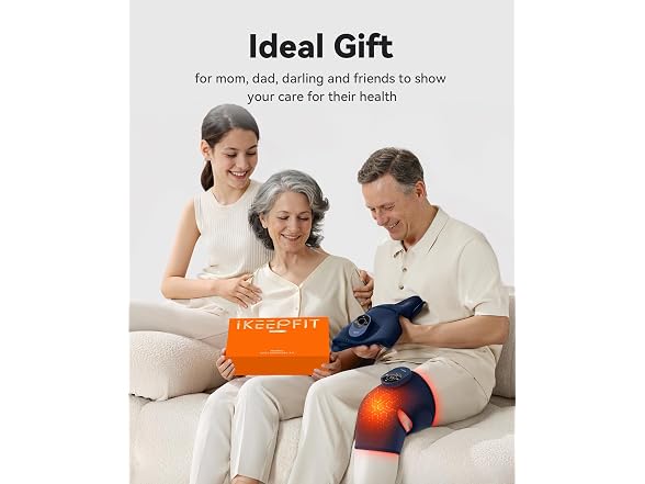 IKEEPFIT NS615061 heated knee massager