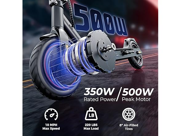HopCycle Electric Scooters | 500W | 18MPH - Gallery 3