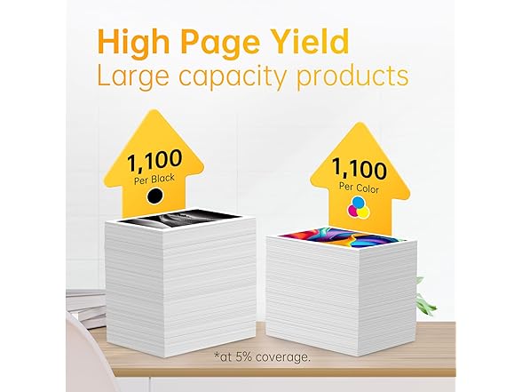 LEMERO 812XL Replacement Ink Cartridges