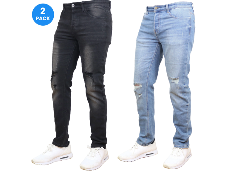 BLU ICE WC-----(Men's 2PK) / MRJ-240 - BK-MW - 30x30