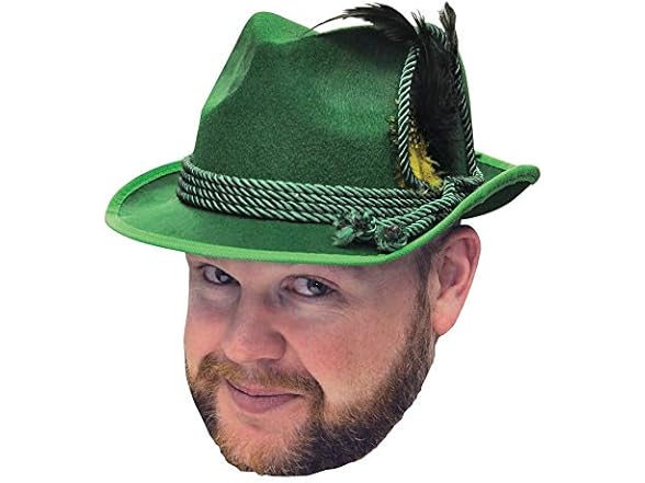 Rubies Rubies Men Deluxe Adult Oktoberfest Hat Costume