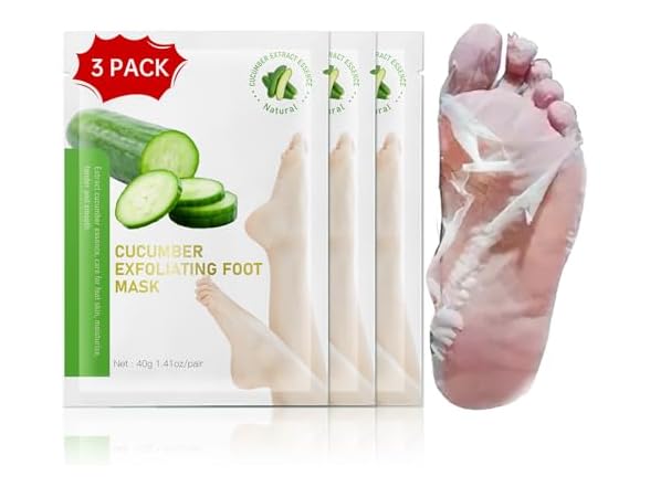 Flyleaf Cucumber Exfoliating Foot Peeling Mask