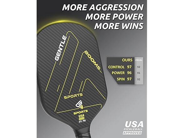 3K Raw T700 Carbon Fiber Pickleball Paddle