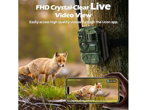 VOOPEAK 4G LTE Trail Camera 2K