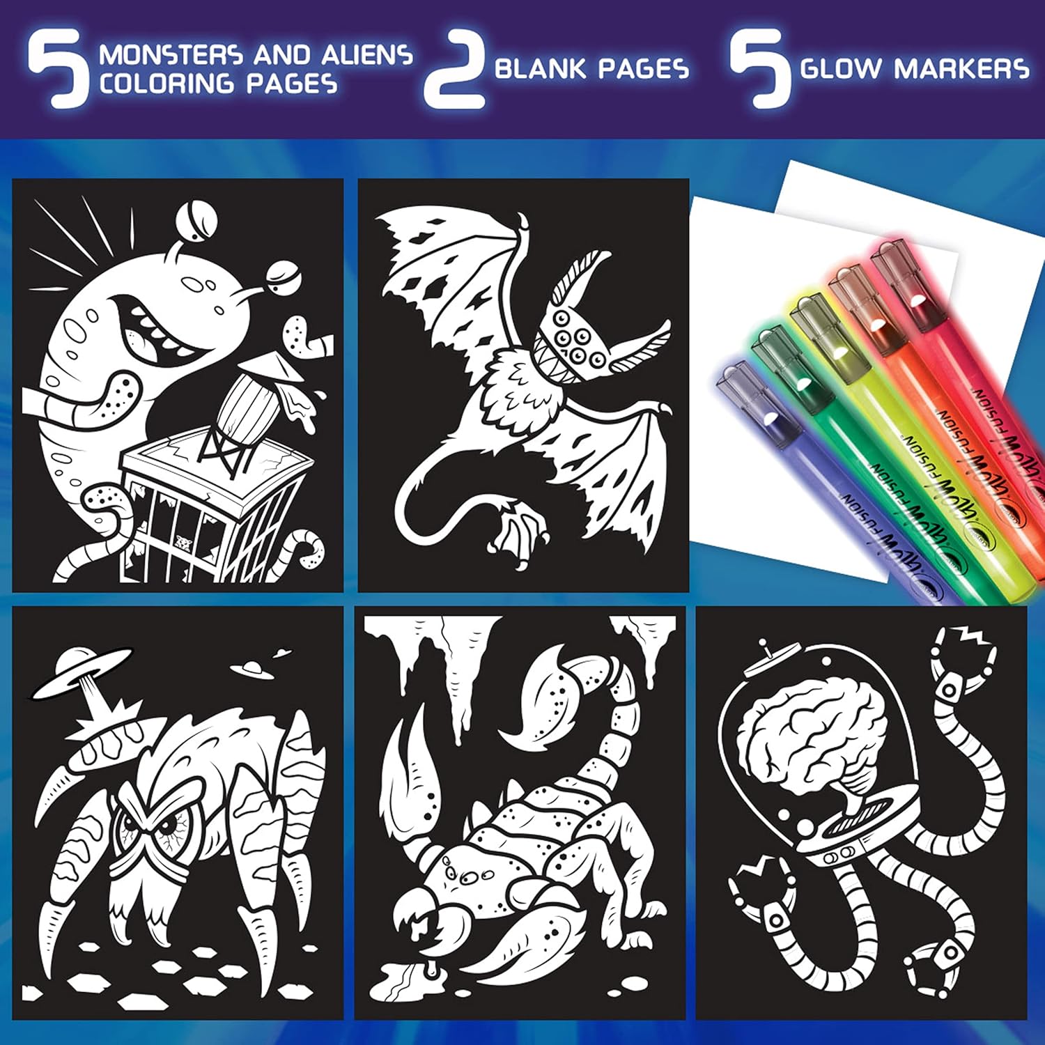 Crayola Alien & Monsters Coloring Set - Gallery 11
