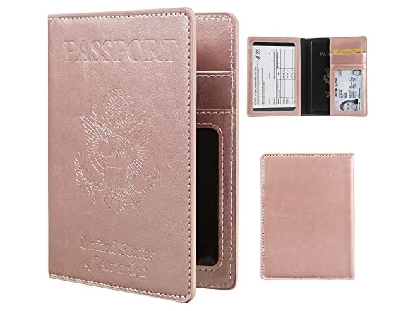 Cynure Leather Passport Cover