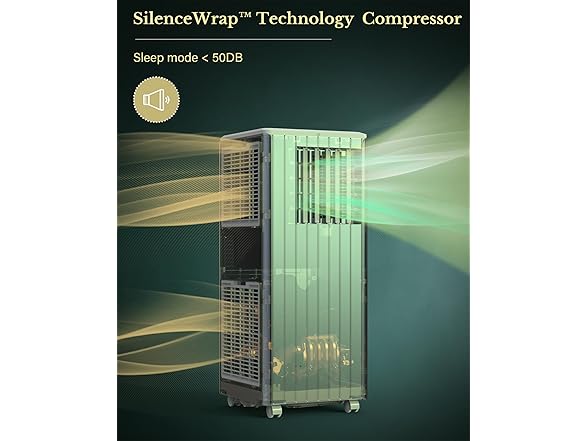 TranquilNest Portable Air Conditioner with Remote
