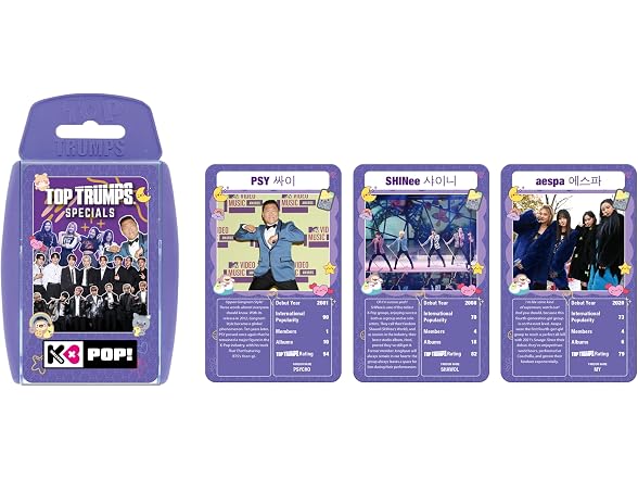 Top Trumps Card Game K Pop
