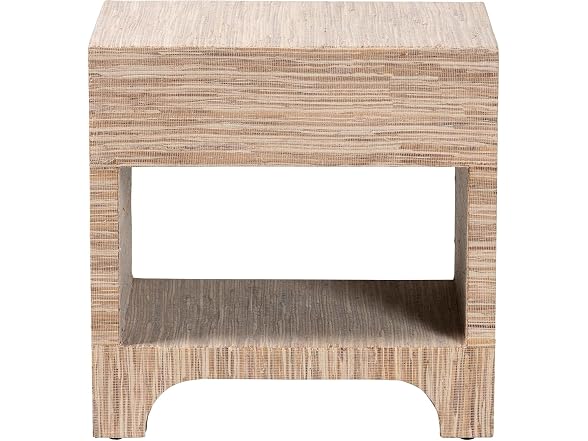 bali & pari Jaques Grasscloth Nightstand