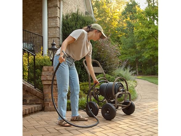 Liberty Garden Industrial Hose Cart