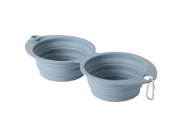 Gibson Home WanderHound 11.8 Inch Collapsible Bowl