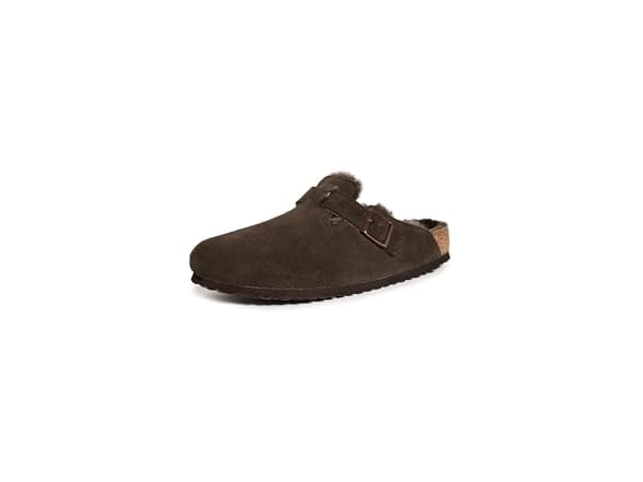 Birkenstock Unisex Boston Shearling Mocha (6.5W/4.5M)
