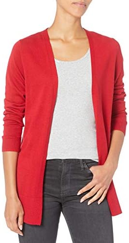 Amazon Essentials Womens Lightweight Open Front Cardigan Sweater