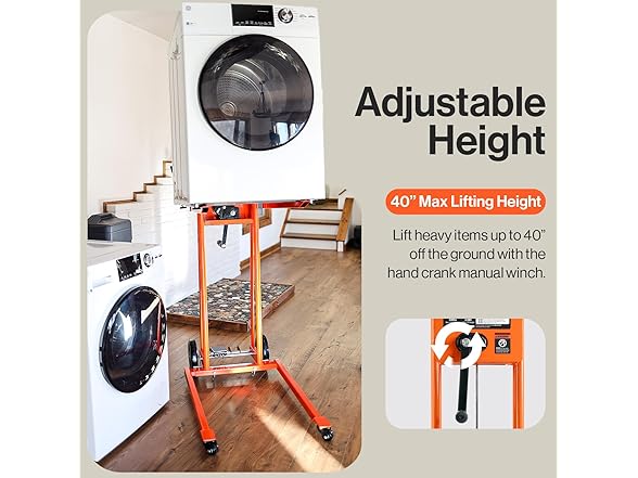 SuperHandy Material Lift Winch Stacker