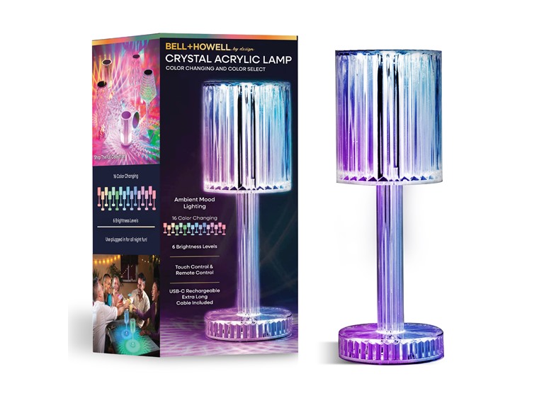 Bell+Howell NB-2703 1-Pack Emerald Cordless Table Lamp The Emerald