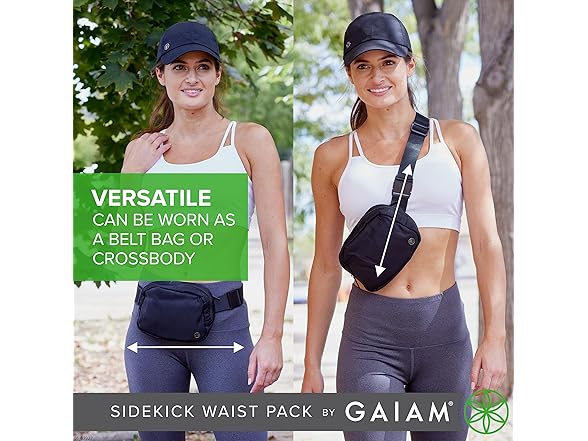 Gaiam Fanny Pack Running Belt Bag